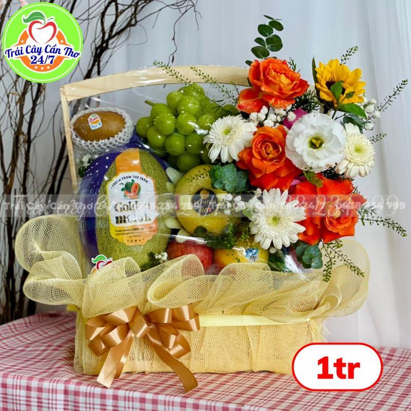 Giỏ hoa trái cây 81