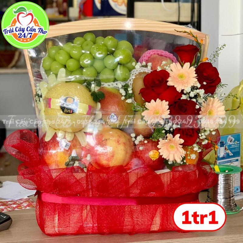 Giỏ hoa trái cây 92